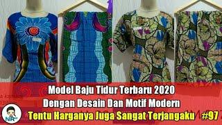  Model Baju Tidur Batik Terbaru 2020 Dengan Desain Dan Motif Modern #97