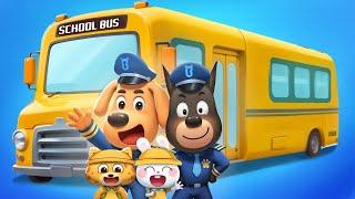 School Bus Rules  Safety Tips  Kids Cartoons  Sheriff Labrador New Episodes