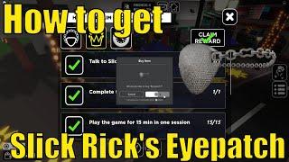 How to get Slick Ricks Eyepatch in PacSun Tycoon