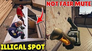 *NEW* NOT Fair Spot On Bank  Placing Mutes Gadget Across Walls Cheat - Rainbow Six Siege