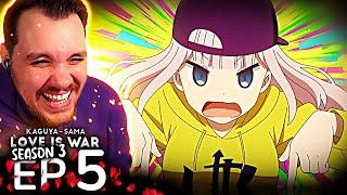 Kaguya-Sama Love is War Episode 5 REACTION  Chika Fujiwara Wants to Beat a Rhythm