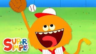 Take Me Out To The Ball Game  Kids Songs  Super Simple Songs