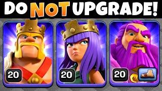 Proof Heroes are NOT Worth Upgrading Clash of Clans