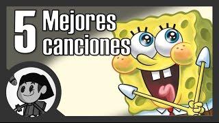 5 mejores canciones de Bob Esponja - QueMonos