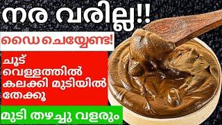 Natural Hair Dyeനര വരാതിരിക്കാനും മുടി തഴച്ചുവളരാനും ഇത് മതിHairgrowth tips#trending#hairdye