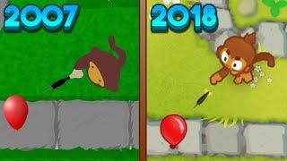 Evolution Of Bloons Tower Defense 2007-2018