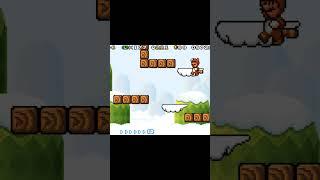 Super Mario Bros. 3 Iced Land World 6-2 Hidden 1UP  12 #supermarioadvance4