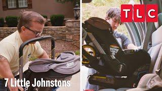 Brice and Trent Set Up the Car Seat  7 Little Johnstons  TLC