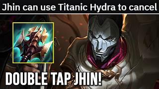 JHIN CAN DOUBLE TAP RIGHT NOW