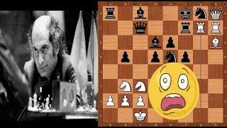 Mikhail Tal sacrificing ALL his pieces – from pawn to queen