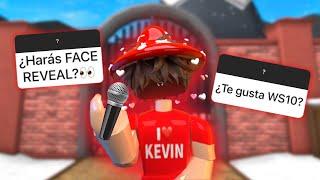 REVELANDO MI VOZ  FACE REVEAL?  Kevin Roblox