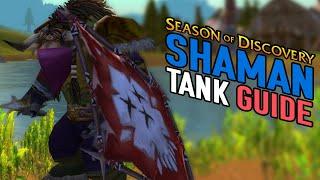 Simple Shaman Tank Guide Season of Discovery Phase 1