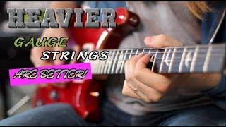 Heavier Gauge Strings Are Better and Heres Why.