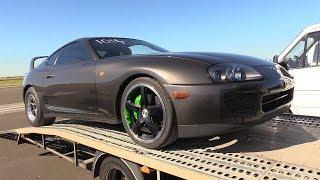 1000HP+ Toyota Supra Doing 0-300 KMH Acceleration 12 Mile