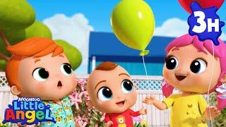 Number Song Balloons  Kids Cartoons and Nursery Rhymes