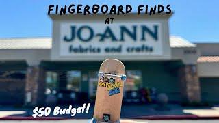 Fingerboard Finds at an Arts & Craft Store