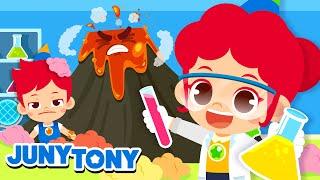 Volcano Adventure + More Science Songs  ABC Number Songs  Kids Songs  JunyTony