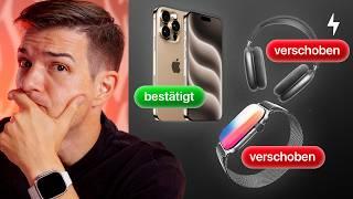 iPhone 16 Event doch OHNE diese Produkte? AirPods Apple Watch & Mac Mini M4 ohne dieses Feature