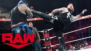 FULL MATCH - Rhodes & Jey vs. Owens & Zayn - Undisputed WWE Tag Team Title Match Raw Oct. 9 2023