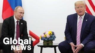 Trump tells Putin at G20 summit Dont meddle in U.S. elections