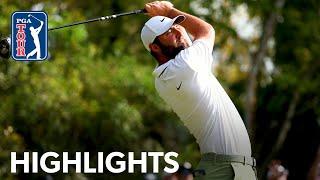 Scottie Scheffler shoots 8-under 64  Round 4 winning highlights  THE PLAYERS  2024