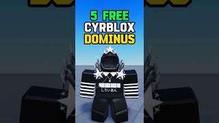 I released my 5 CyrBlox Dominus for Free 