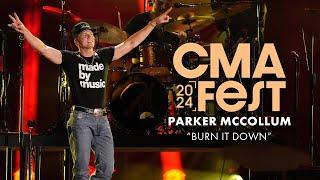 Parker McCollum – “Burn It Down”  CMA Fest 2024