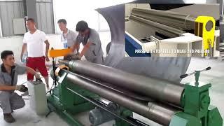 Plate Roller Tabung Silinder Kerucut Besi Slip Rolling