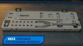 OTC Variable Pin Spanner Wrench 6613