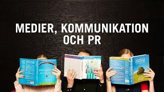 Medier kommunikation och PR – Programpresentation Örebro universitet