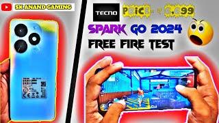 TECNO SPARK GO 2024 FREE FIRE TESTtecno spark go 2024 free fire gameplay+Heating+Battery Drain Test