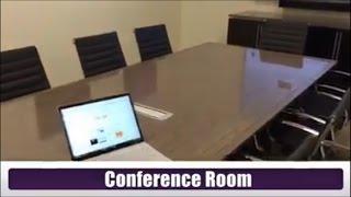 Conference Room with wireless TV display