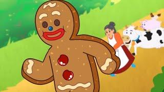 The Gingerbread Man  Fairy Tales and Bedtime Stories for Kids in English  Storytime