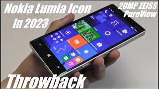 Nokia Lumia Icon Lumia 930 - Windows Phone in 2023 - Ahead of its Time? Retro Review