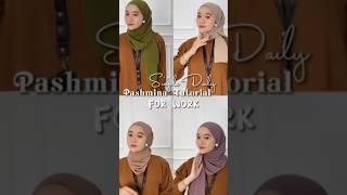 4 different hijab styles #hijab #hijabstyle #shortshijab #fashion