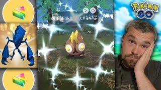 This was ROUGH Shiny Falinks Raid Day with the London Community Pokémon GO