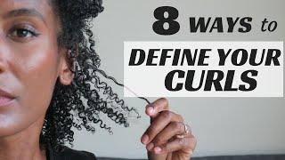 8 TECHNIQUES TO DEFINE YOUR CURLS - Olivia Rose
