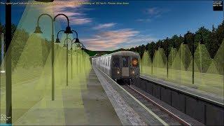 OpenBVE HD Troll NYC Subway R68 D Train 100 MPH Through Ninth Avenue Station