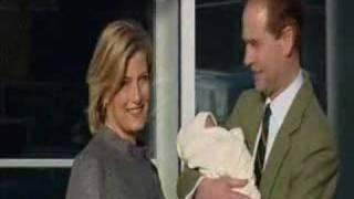 The Earl and Countess of Wessex with their new baby boy