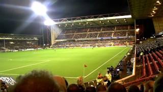 Leeds United fans singing Gary Speeds name for 11 minutes at the City Ground