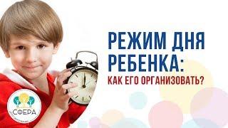 Режим дня ребёнка как его организовать?