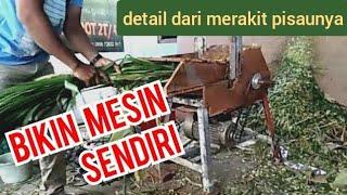 Mesin cacah rumput.membuat mesin cacah rumput.soudtrek #nasyid seruling daud .benih- benih jamaah