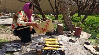 Legendary Dish Chicken Kebab Recipe   routine village life