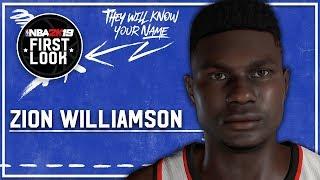 NBA 2K19 - How To Create Zion Williamson Version 2 Realistic Face
