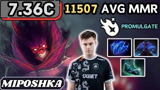 7.36c - Miposhka SHADOW DEMON Hard Support Gameplay 27 ASSISTS - Dota 2 Full Match Gameplay