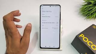 how to set daily data usage in poco f5  poco f6 me daily data limit kaise set kare