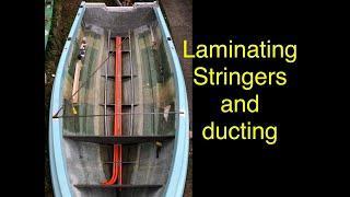 Boat stringers plus ducting Haines Hunter