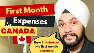 First Month Expenses in Canada as an International Student or Permanent Resident  8 Major Expenses