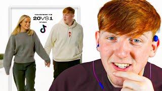Angry Ginge reacts to 20 WOMAN VS 2 SIDEMEN Viral TikTok Clips
