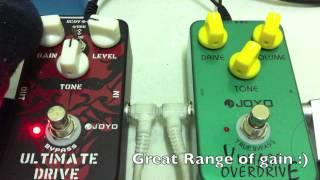 Joyo Ultimate Drive and Vintage Overdrive Demo